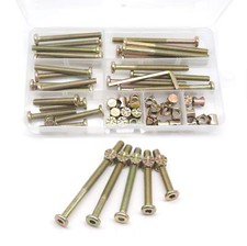 25 Set Baby Bed Crib Screw Hardware Replacement Kit M6x40mm/50mm/60mm/70mm/80mm
