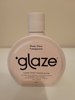 Glaze Super Color Conditioning Gloss SHEER GLOW TRANSPARENT 190 ml / 6.4 oz Hair