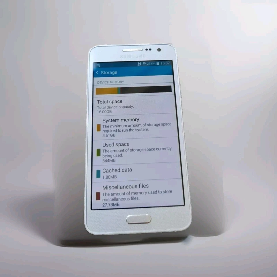 Samsung Galaxy A3 2015 16GB SM-A300FU Android Smartphone ( Ex Condition) O2 - Image 3 of 4