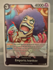 Emporio Ivankov Legacy of the Master OP12-084 OP-12 One Piece Card