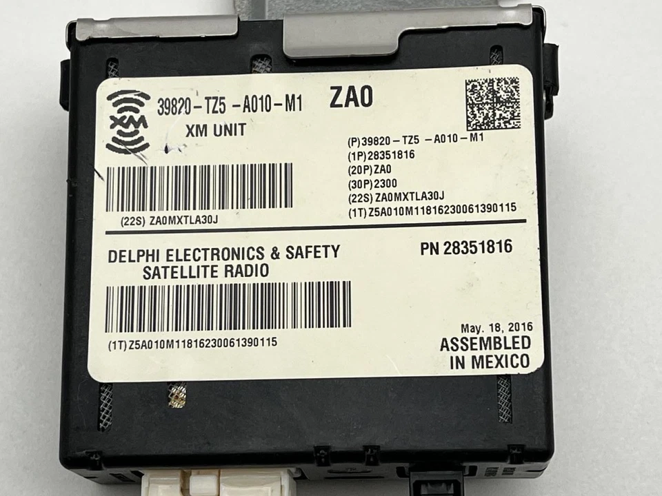 2014-2016 年本田 Odyssey 卫星接收器 61212 — 第 2/4 张图片