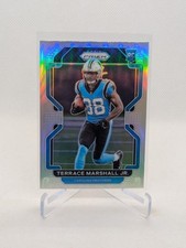 2021 PANINI PRIZM TERRACE MARSHALL JR VARIATION SILVER PRIZM ROOKIE RC #V-348