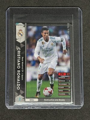 2017-18 Panini WCCF # 255 Cristiano Ronaldo Real Madrid