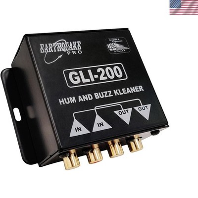 Sound GLI-200 Ground Loop Isolator - Rugged Design for Clearer Audio Experience