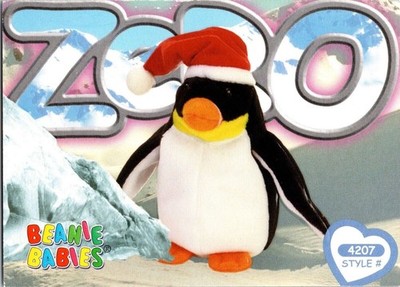 1999 Zero 255 Series 4 2nd Edition TY Beanie Baby Trading Card