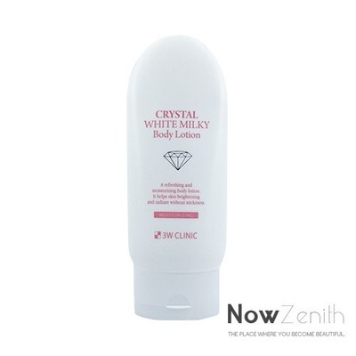 3W CLINIC Crystal White Milky Body Lotion 150G
