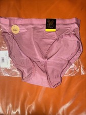 wacoal hi cut panties Size M Rose Brown 879362 Soft Cotton Ultimate Comfort New