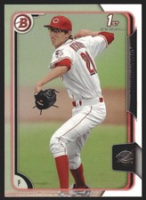 2015 Bowman Draft #30 Jimmy Herget Cincinnati Reds