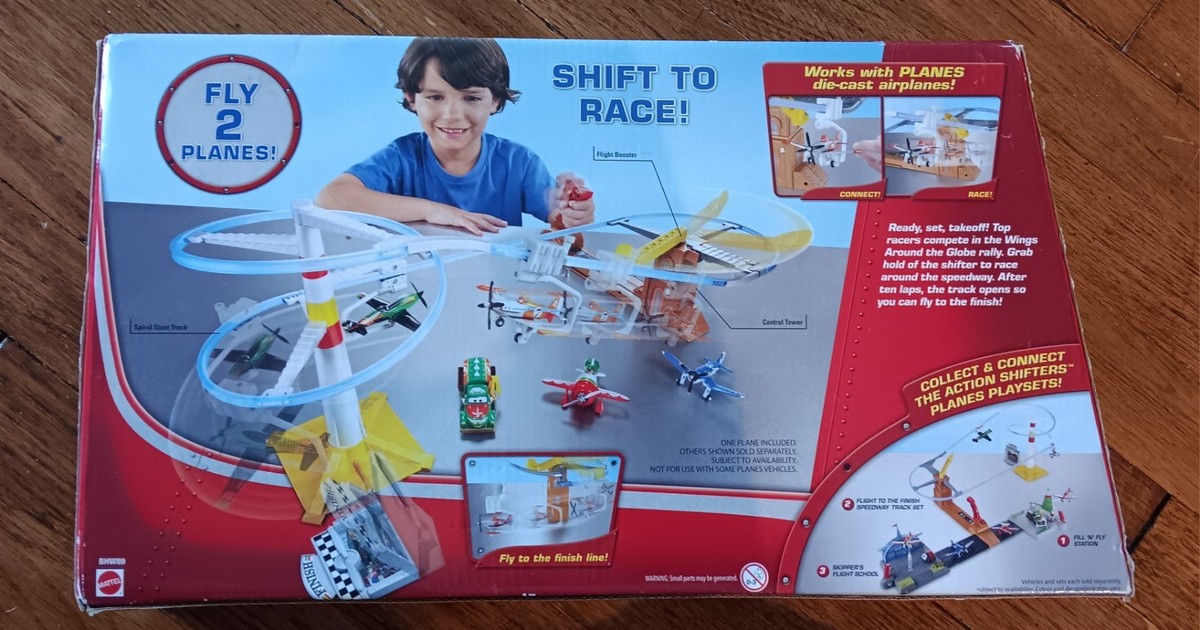 Disney Planes Action Shifters Flight To The Finish Speedway