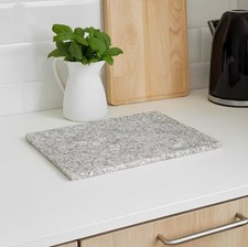 Image of Natural Grey Granite Large Chopping Board Suitable for Meat, Fish & Vegetables
