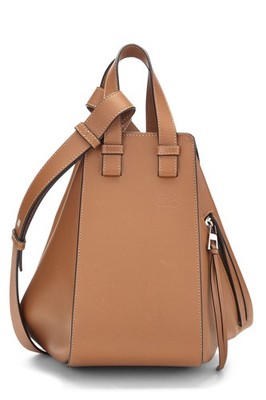 Loewe Brown Calfskin Hammock Bag Small - WGACA