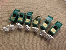 Goebel Annual Angel Bell Christmas Tree Ornaments (7) 1977-1985