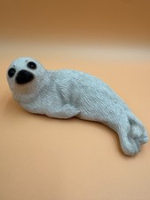 Vintage handmade Seal Figurine Sculpture Sandicast, 1981