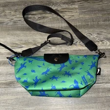 Longchamp Le Pliage The Gallop Fold Shoulder Bag Multicolor Horses