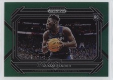 2023-24 Panini Prizm Draft Picks Green Prizm Variations Adama Sanogo #8 1e1b