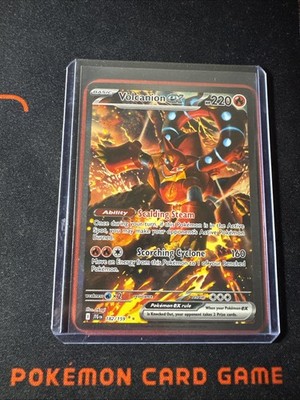 Pokémon Volcanion ex Special Illustration Rare Full Art Holo 182/159 Sv09 220