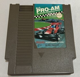R.C. Pro-Am Nintendo NES 1987 NTSC-U/C Aut&eacute;ntico y Probado