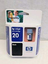 Hewlett-Packard HP 20 Inkjet Black Ink Print Cartridge Expired 7/2002