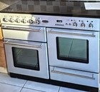 Rangemaster Toledo 110 Ceramic electric range cooker  - stainless steel