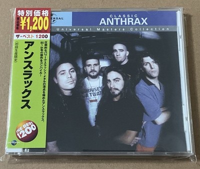Classic Anthrax Rare Ltd Edition Japanese CD + OBI & Booklet Complete 2007