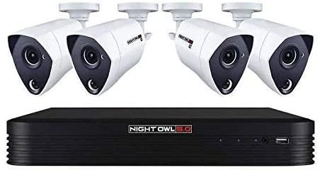 Night Owl 5MP 8 Channel 1TB 4 Camera C-841-PIR5MPN FOR PART MULTIPLE ISSUES - Image 3 of 4