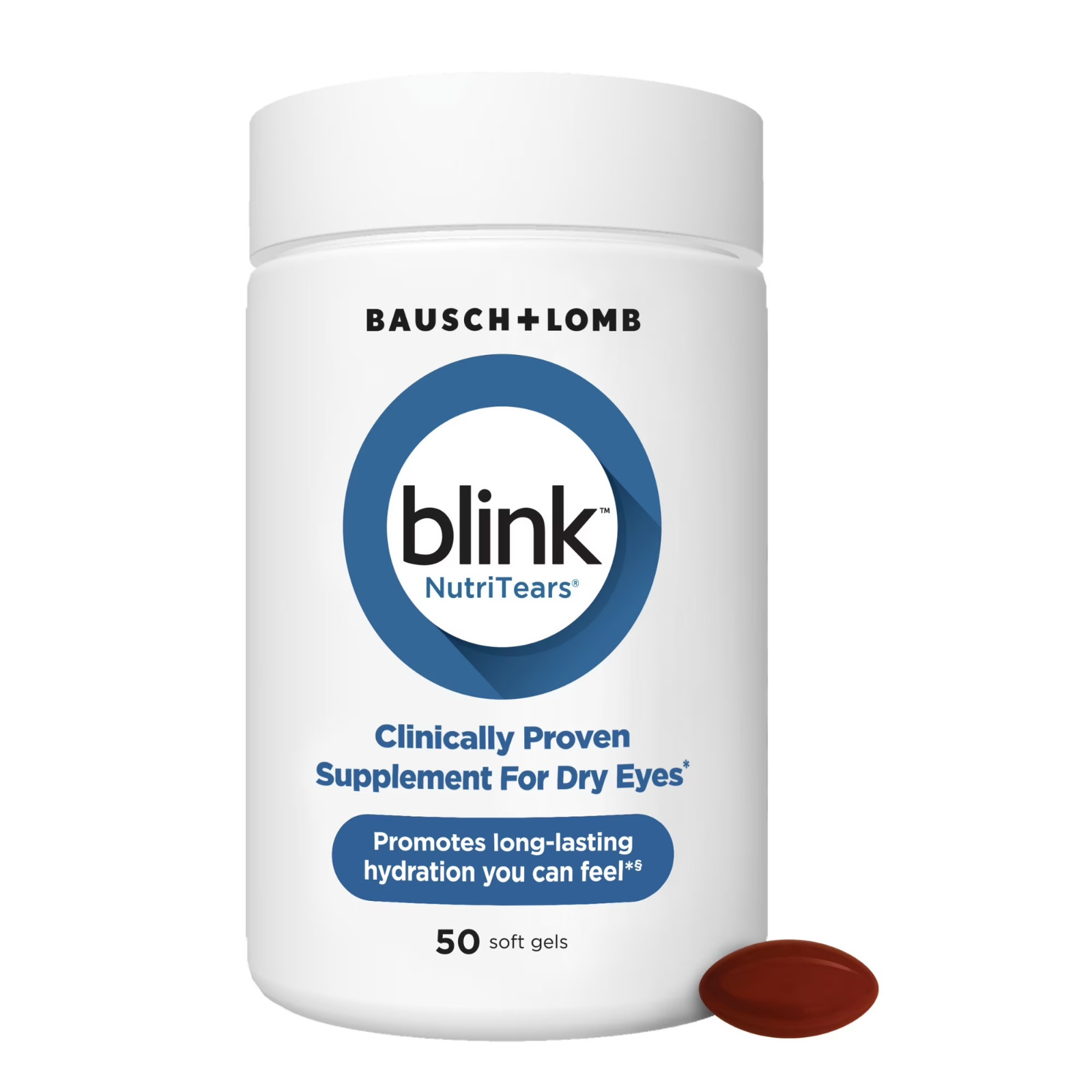 Blink NutriTears Dry Eye Supplement &ndash; Relief & Eye Health,