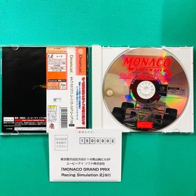 Dreamcast Monaco GrPrix Racing Simulati2 Japan k2