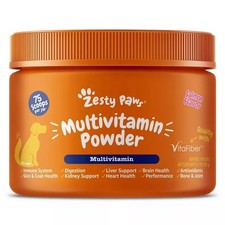 Zesty Paws All-in-One Salmon Flavor Vitamin and Supplements Powder - 150g