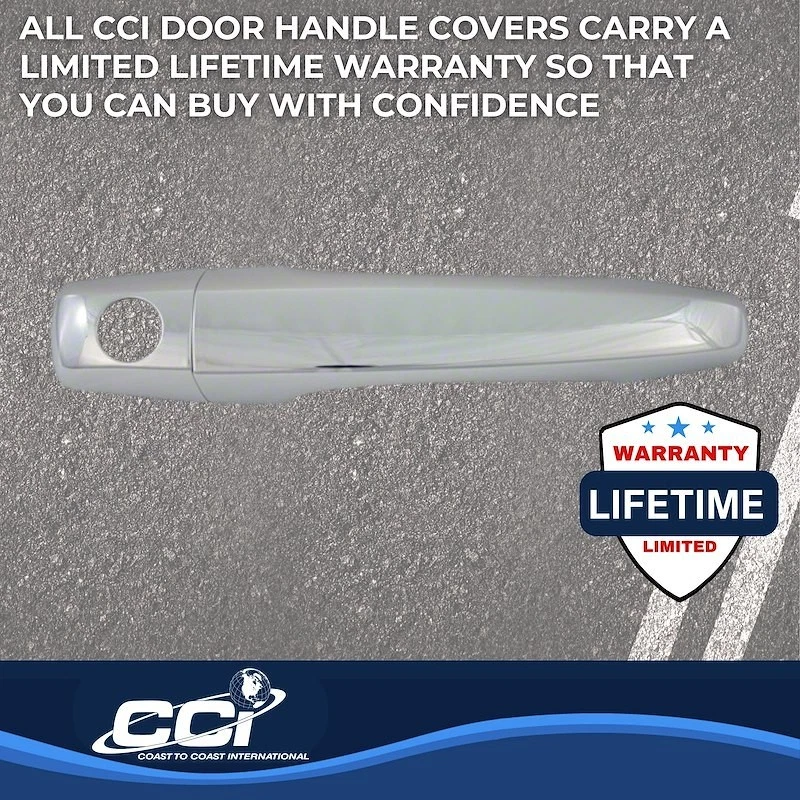 Juego de cubierta de manija de puerta Coast To Coast CCIDH68526B para Cadillac CTS 2008-2013 Foto 4 de 4