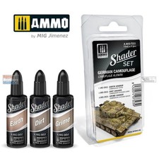 AMM7323 AMMO by Mig Shader Set - German Camouflage