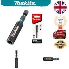 Extension Bit Holder - Magnetic 60MM 1/4" Hex Tool - Durable for Makita