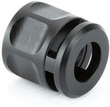 Custom Muzzle Brake 1/2x28 Thread Compensator fit all makes and models 9MM