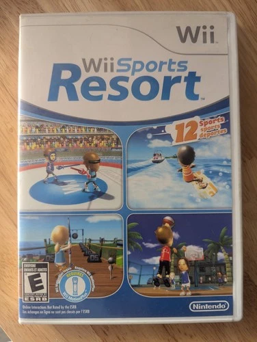 Wii Sports Resort Nintendo Wii (2009) CIB Manual Tested Works