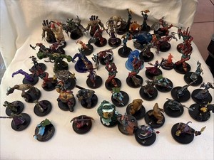 World of Warcraft Miniatures Game lot of 50 Figures Upper Deck 2008-9