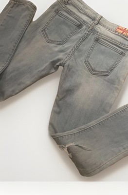 Machine Nouvelle Jeans Womens Size 27 US 41 IT Denim Distressed Y2K Cotton