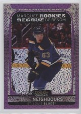 2021 O-Pee-Chee Platinum Marquee Rookies Violet Pixels /299 Jake Neighbours 05zb