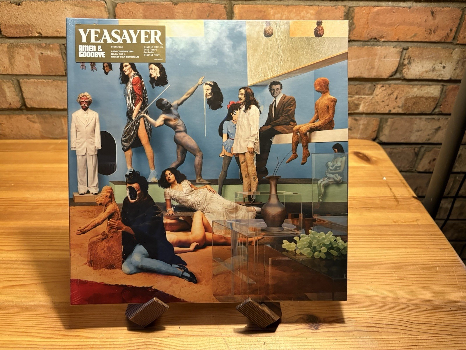 Yeasayer Amen And Goodbye UK 2016 Gold Vinyl Record 12"" Album LP New & Sealed