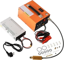 Vdapavin PCP air compressor 4500PSI/30Mpa with built-in converter DC12V/AC120V