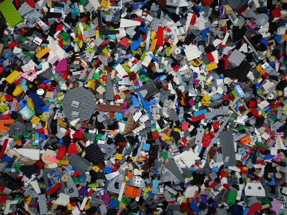 Lego® Qualitätsgeprüfte Kiloware Bausteine Technic, System, City - 10 kg - Bild 3 von 4