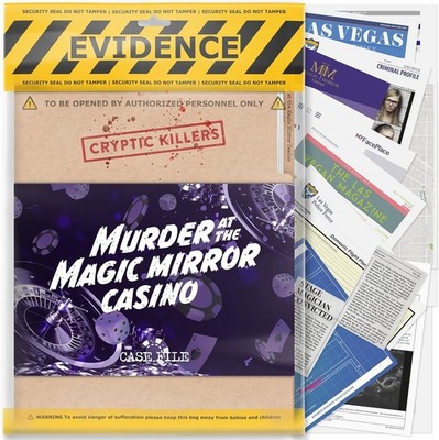 Smart Games Cryptic Killers Murder At The Magic Mirror Casino Brettspiel 2023
