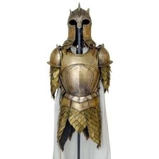 Halloween medieval King's Guard Armor Game Of Thrones Full Armor Suit Cosplay