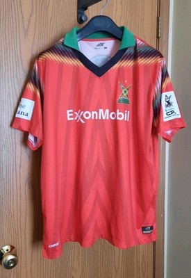 Guyana Amazon Warriors Mens Red CPL Cricket  Jersey Size 2XL