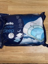 DERILA Memory Foam Cervical Neck Pillow. Ergonomic Pillow for Sleeping, Snoring