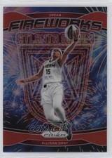 2024 Panini Prizm WNBA Fireworks Red Prizm 40/99 Allisha Gray #6 1e88