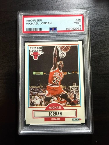 1990 Fleer Michael Jordan #26 PSA 9 MINT