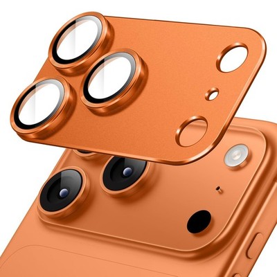 For iPhone 17 Pro Max/17 Pro/Air/17 Tempered Glass Metal Camera Lens Protector