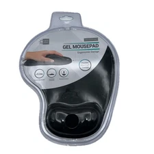 Case Logic - Gel Mousepad Universal Cushion Comfort Black Ergonomic Design NIP