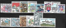 Slovaquie 1996/99 14 timbres oblitérés (AQ84)