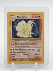 NINETALES 1999 POKEMON BASE SET HOLO RARE #12/102 Q5677