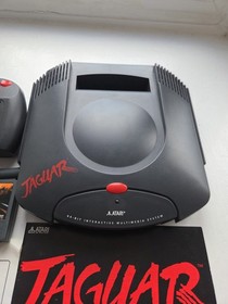 Atari Jaguar Console With Game Cables Etc
